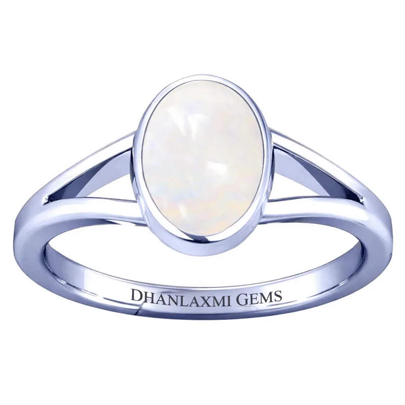 Certified Opal Ring in Silver
