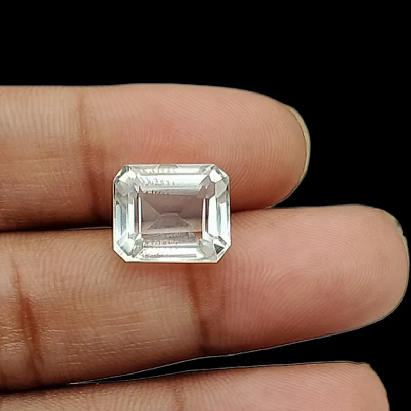 Crystal Quartz - 5.5 Carat (6.04 Ratti) - Origin - India