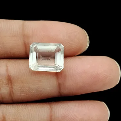 Crystal Quartz - 6.4 Carat (7.03 Ratti) - Origin - India