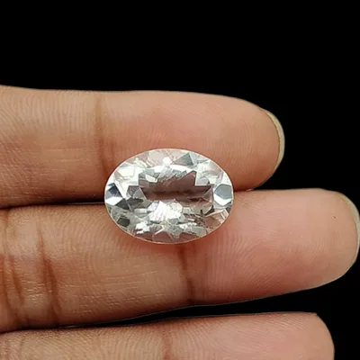 Crystal Quartz - 7.8 Carat (8.57 Ratti) - Origin - India
