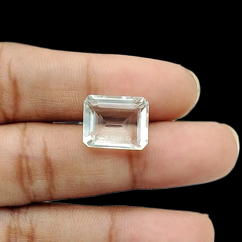 Crystal Quartz - 7.8 Carat (8.57 Ratti) - Origin - India