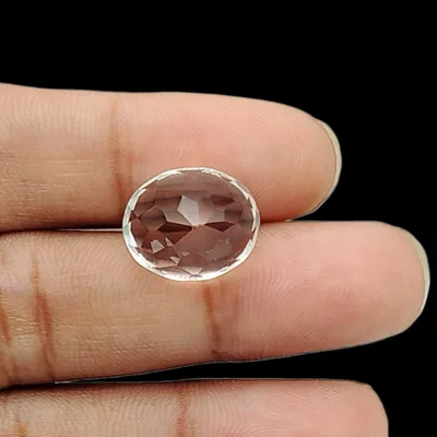 Crystal Quartz - 8.55 Carat (9.39 Ratti) - Origin - India
