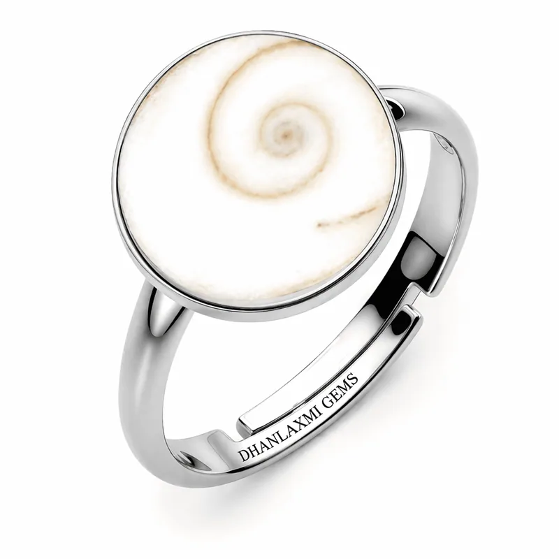 Gomti Chakra Ring - Adjustable