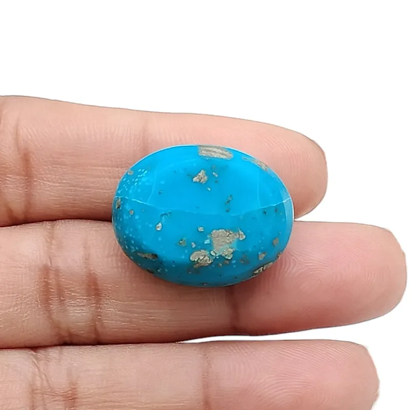 Irani Turquoise (Firoza)- 27.7 Carat (30.43 Ratti)-Origin-Iran