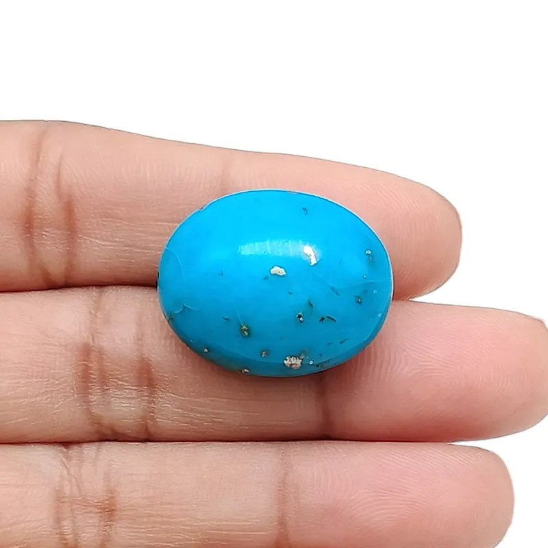 Irani Turquoise (Firoza)- 27.7 Carat (30.43 Ratti)-Origin-Iran