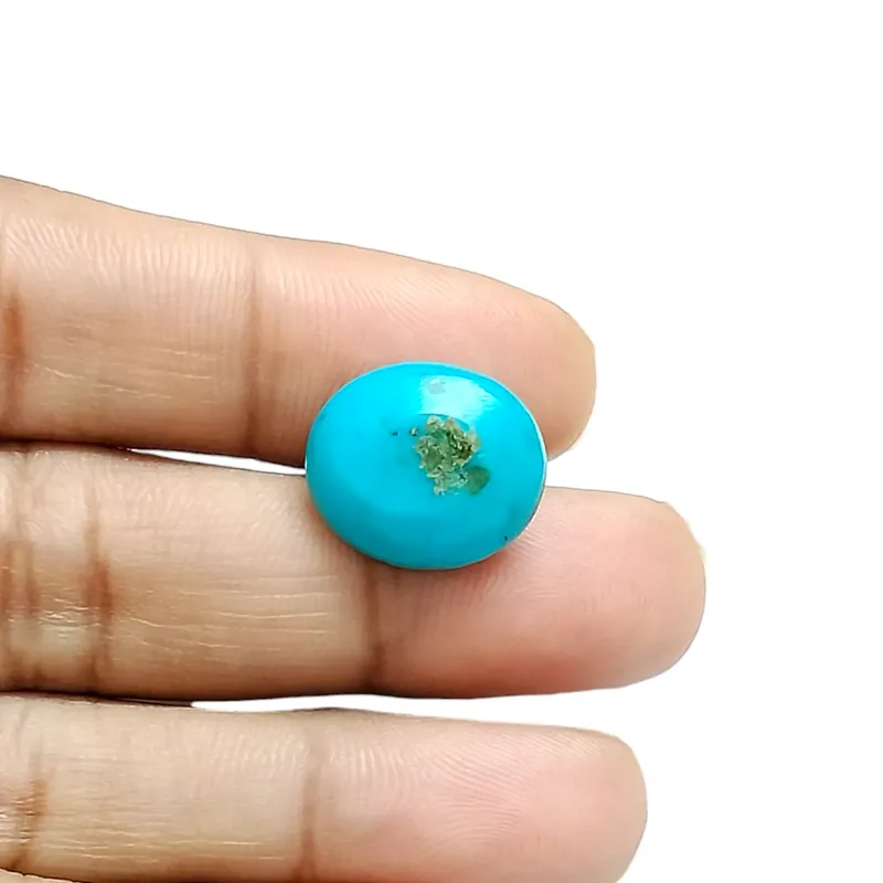 Irani Turquoise (Firoza)- 6.5 Carat (7.19 Ratti)-Origin-Iran