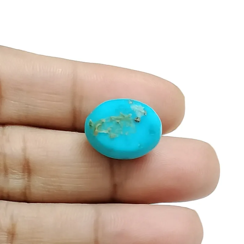 Irani Turquoise (Firoza)- 8.15 Carat (8.95 Ratti)-Origin-Iran