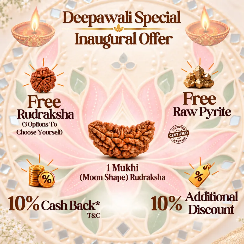Natural 1 Mukhi Rudraksha - South India Origin (Medium Bead Size : 16-19 MM)