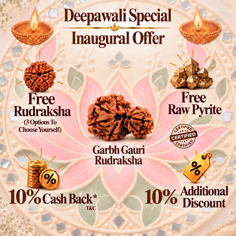 Natural Garbh Gauri Rudraksha - Nepal Origin  (Collector Bead Size : 21-24 MM)