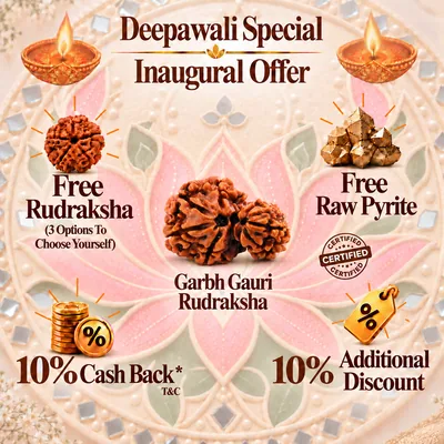 Natural Garbh Gauri Rudraksha - Nepal Origin  (Big Bead Size : 19-21 MM)