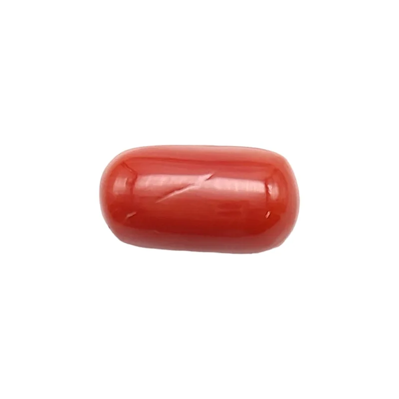 Red Coral Stone - 5.25 Carat (5.76 Ratti)-Origin-Italy