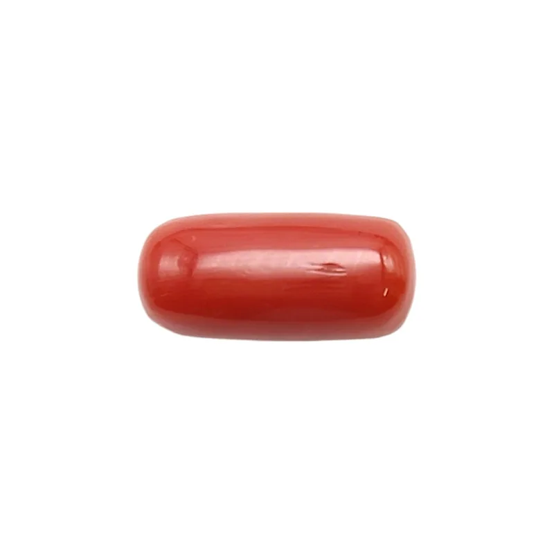 Red Coral Stone-5.65 Carat (6.21 Ratti)-Origin-Italy