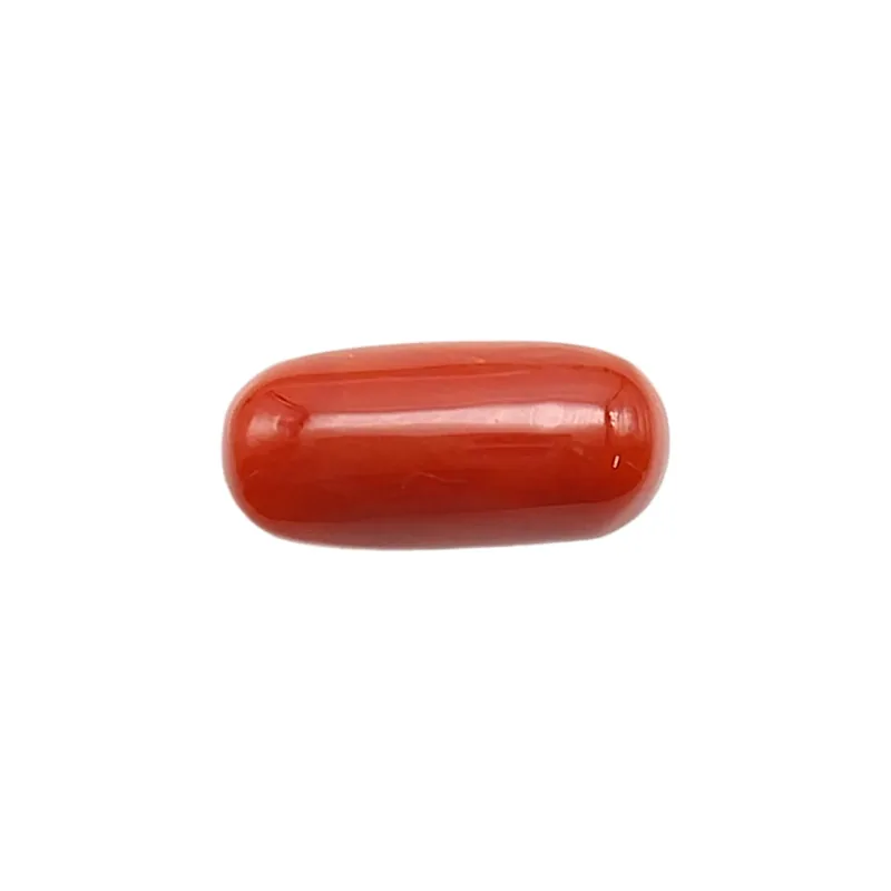 Red Coral Stone-5.69 Carat (6.25 Ratti)-Origin-Italy