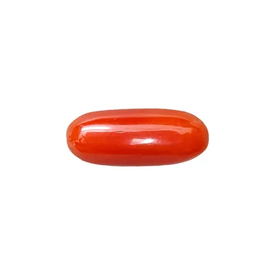 Red Coral Stone - 6.4 Carat(7.03 Ratti)-Origin-Italy