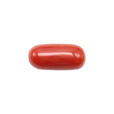 Red Coral Stone-6.68 Carat (7.34 Ratti)-Origin-Italy