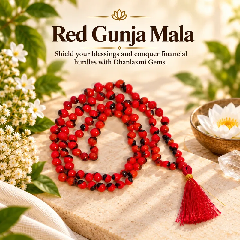 Red Gunja Mala