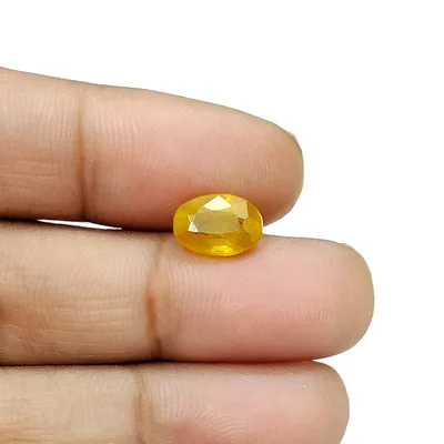 Yellow Sapphire-2.51 Carat (2.75 Ratti)-Origin-Bangkok
