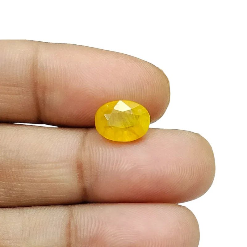 Yellow Sapphire-2.67 Carat (2.93 Ratti)-Origin-Bangkok