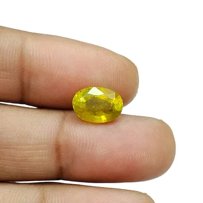 Yellow Sapphire-2.85 Carat (3.13 Ratti)-Origin-Bangkok